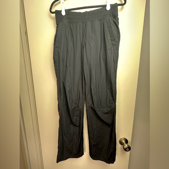 Lululemon Athletica Black Run;Dog Runner Moisture Wicking Rulu Lined Pants 6 - Picture 1 of 16